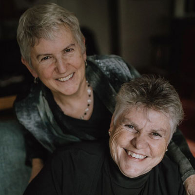 Joan McArthur-Blair and Jeanie Cockell