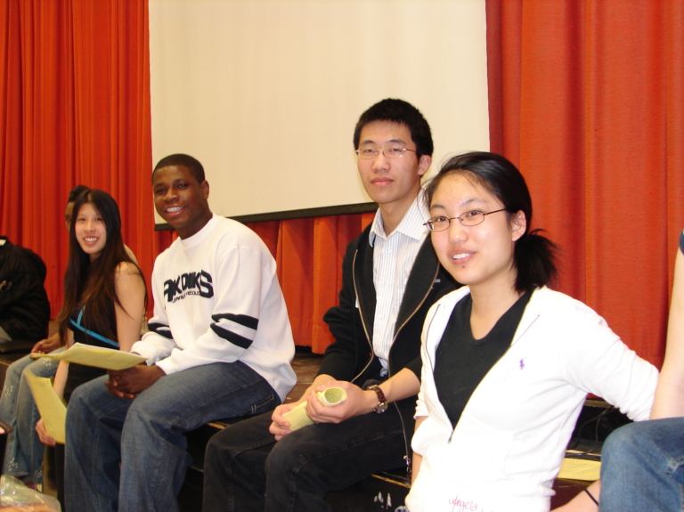 Slide 2 – 06 – Apr – Randy & jPod students – welcoming 300 new students to AYJackson